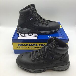 Michelin XHY866 Hydroedge Mens Waterproof Steel Toe Work‎ Boots Size 8.5W NEW